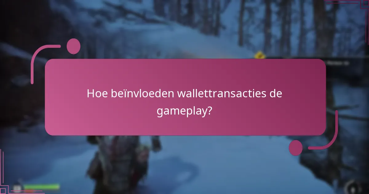 Welke soorten aankopen kunnen worden gedaan met wallettransacties?