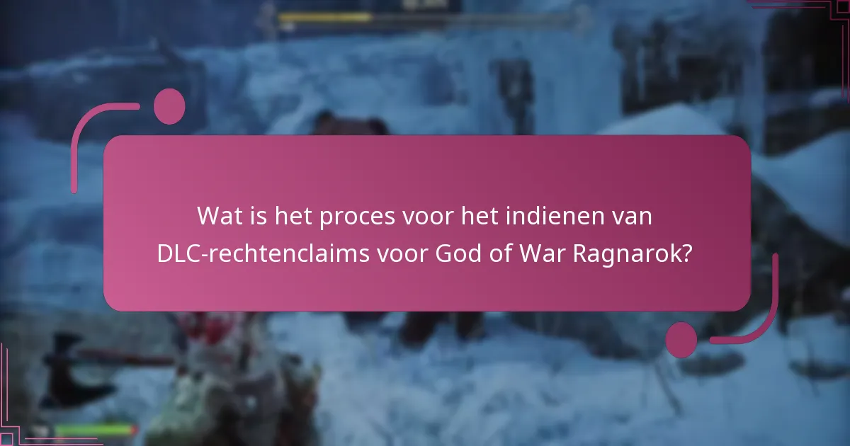 Hoe verhoudt het DLC-claimsproces zich tot eerdere God of War-titels?